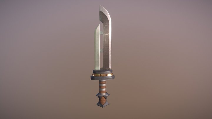 Razor Sword 3D Model