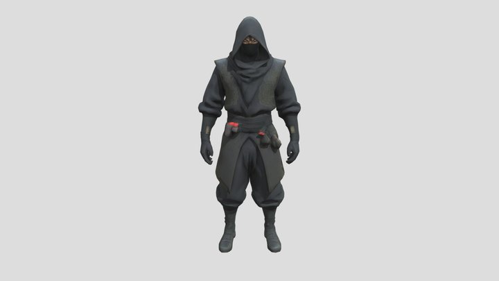 шиноби 3D Model