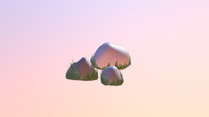Rocks Scene 3D Model