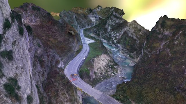 GOLA DELLA ROSSA DI FRASASSI (rilievo totale) 3D Model