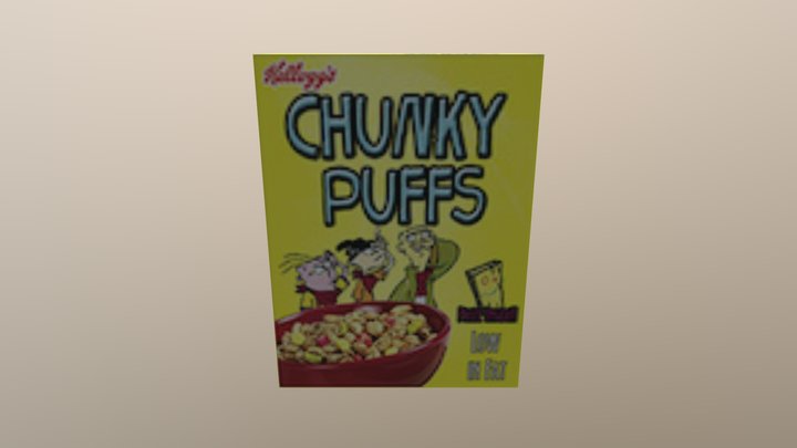 Cereal_Ed_Edd_and_Eddy 3D Model