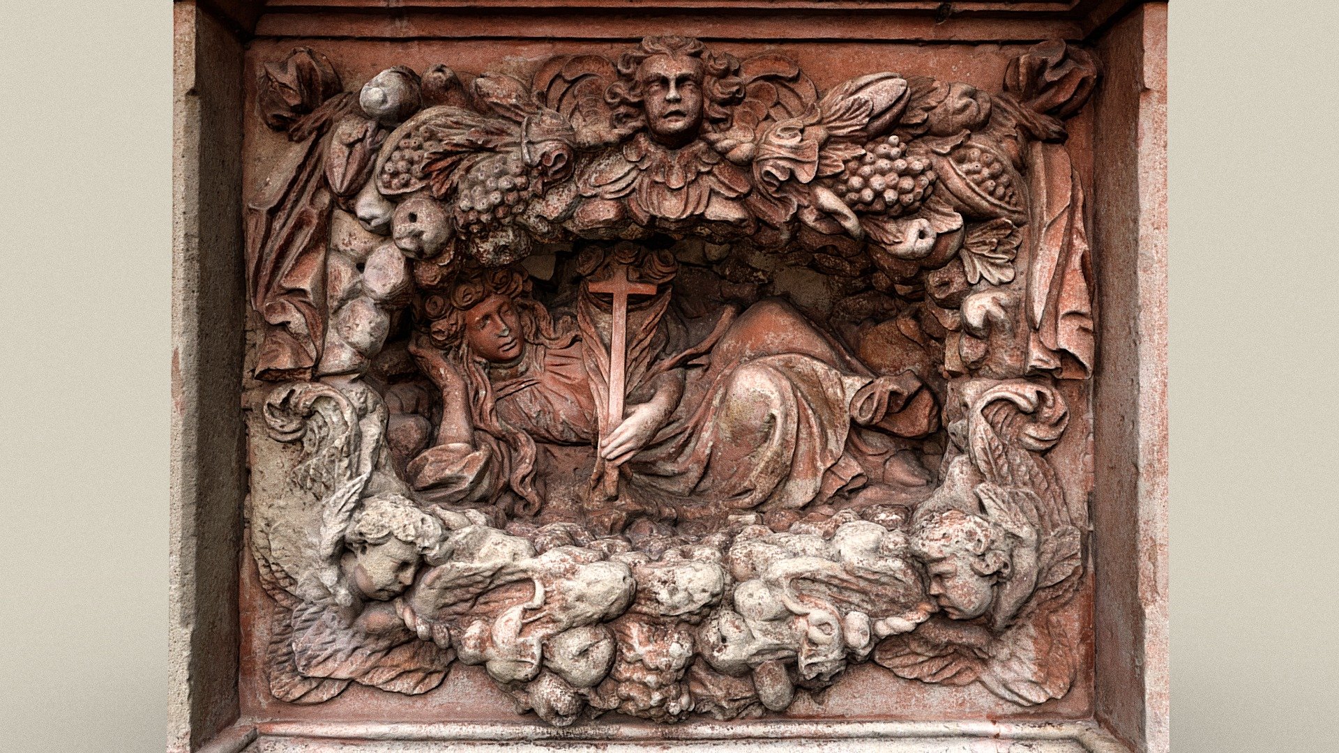 Lourdesgrotte — Sketchfab embed 3D viewer