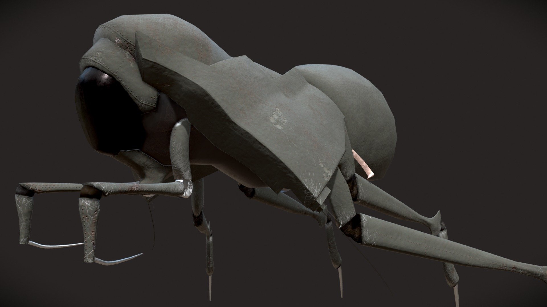 Bug Tank (WIP) - 3D model by Frostyballzjr [f628171] - Sketchfab