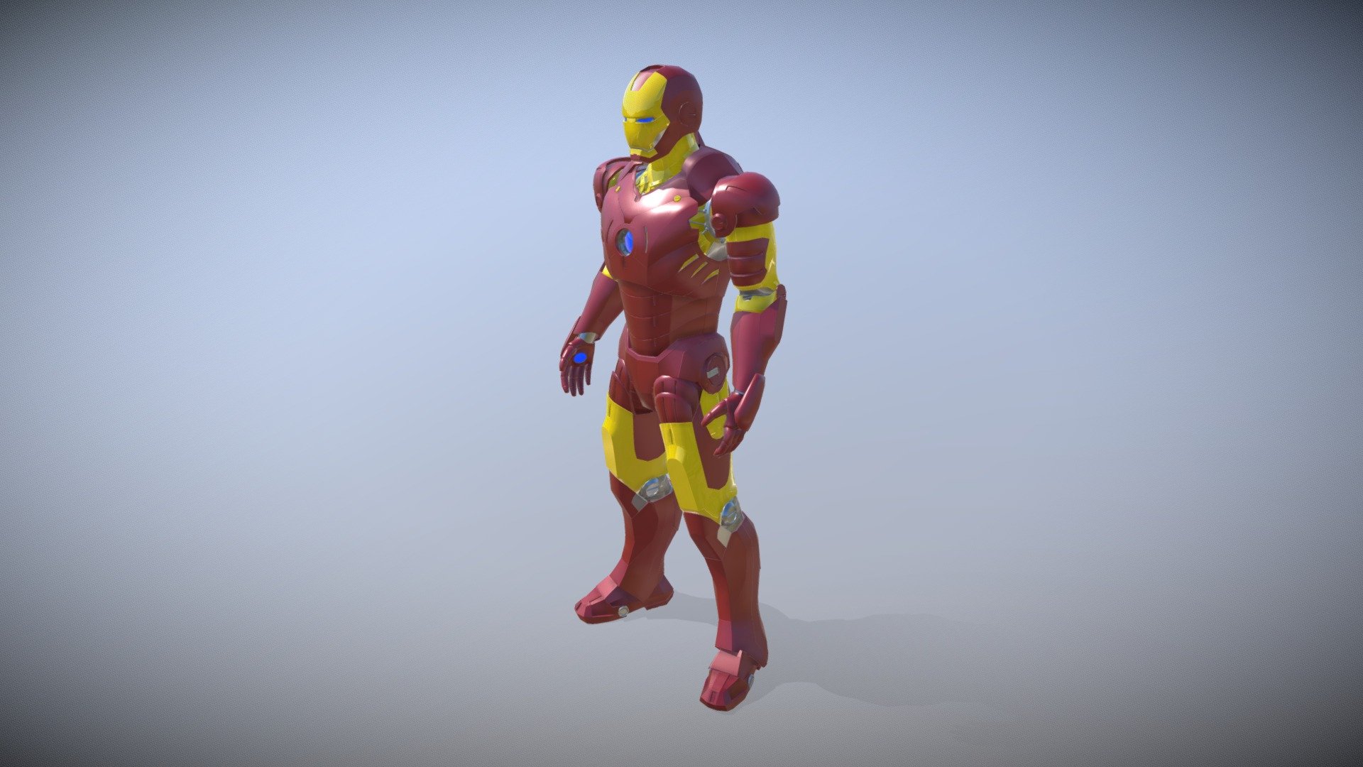 Ironman 3d model - Cinematic/Showcase