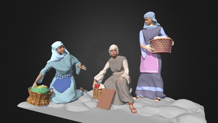 lavanderas3 3D Model