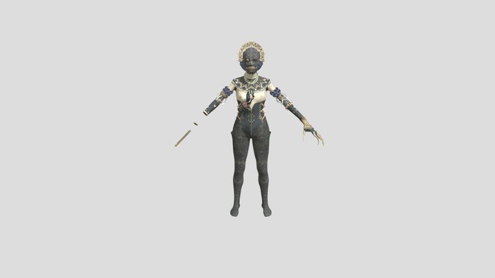 Liliya Bogomolova The Outlast Trials Full Model 3D Model
