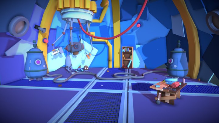 Scene_simple_colors 3D Model