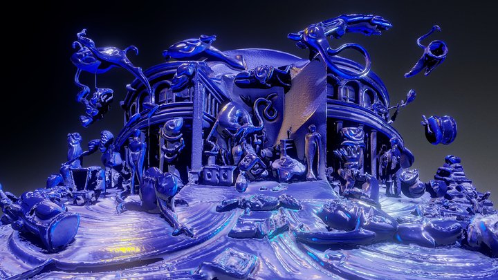 GöttwAIg – Kobalt-Archiv – Free 3D Model STL