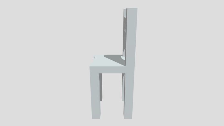 Basic Chair Model 3D Model