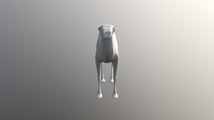 Camel 3D Model