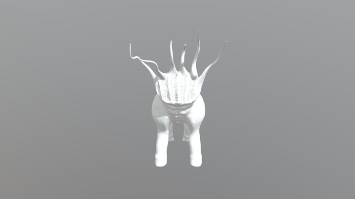 Fooseva Hipoly No Retopo 3D Model