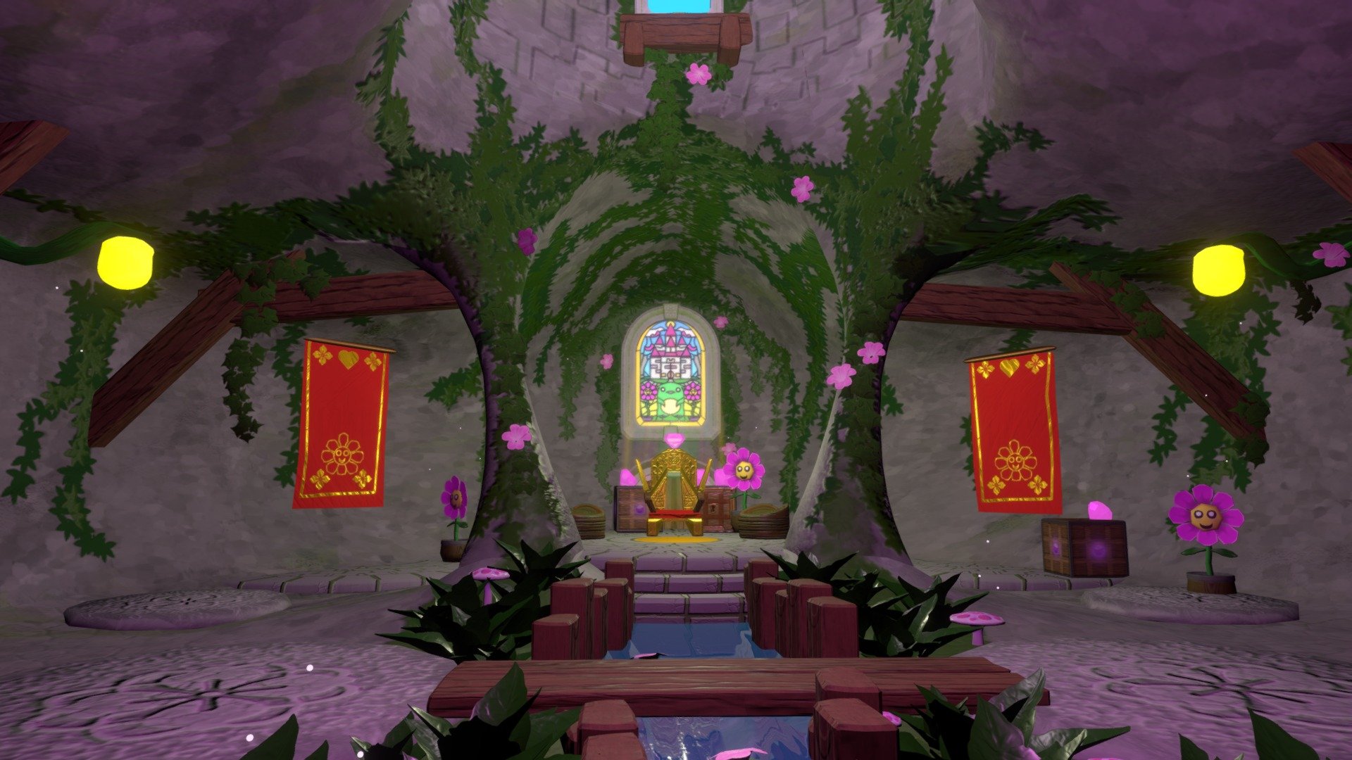 The Good Dragons Castle Interior Day - 3D model by heatadvisory ...
