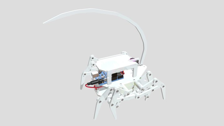 Robô Escorpião – Modello 3D gratuito STL