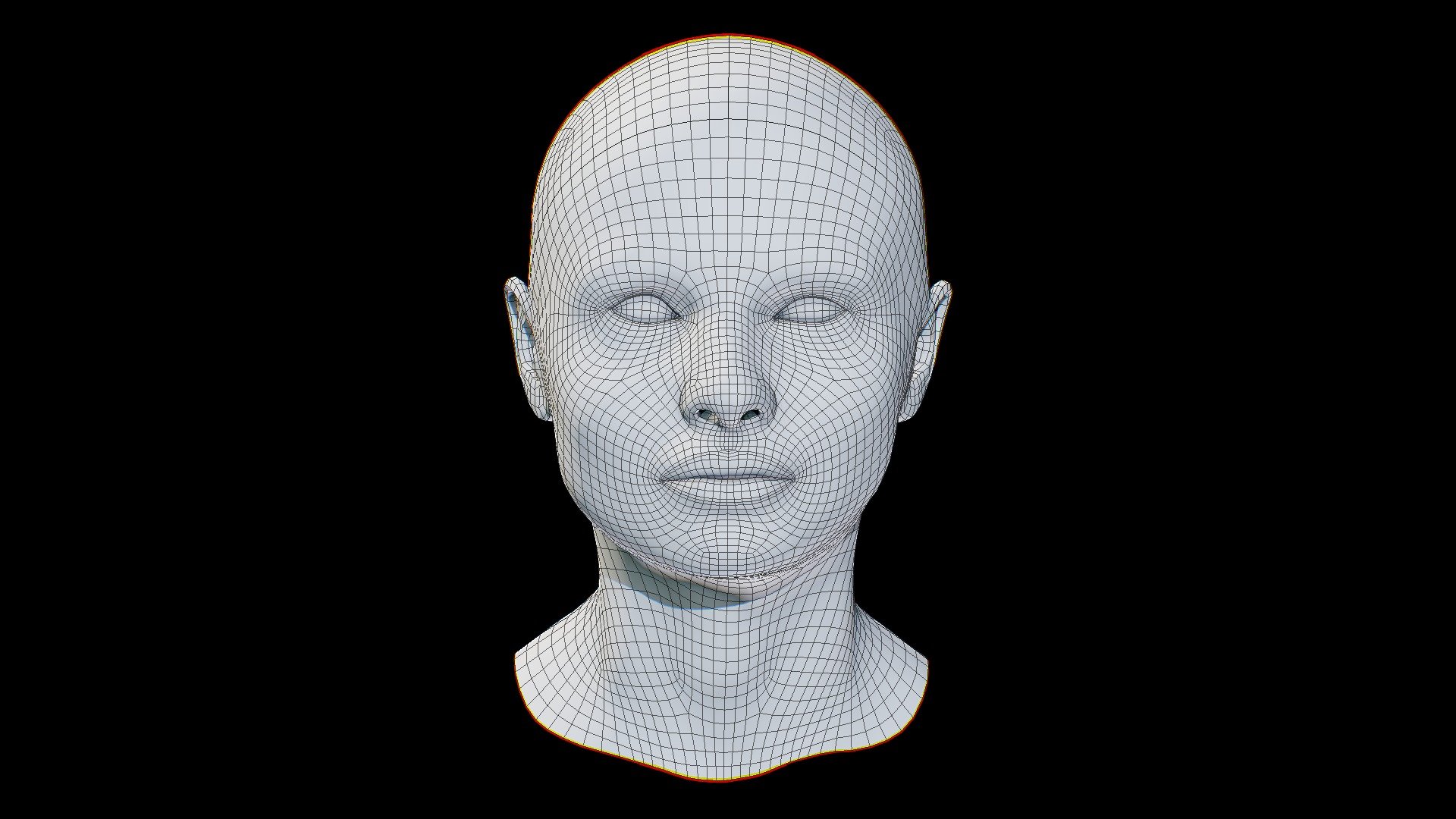 Head_Woman_basemesh - Download Free 3D model by mono (@michela.000
