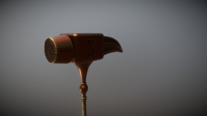 Dianne's Gideon hammer 3D Model