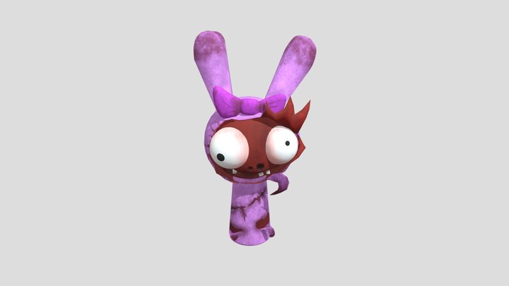 Incredibox Sprunki-pink 3D Model