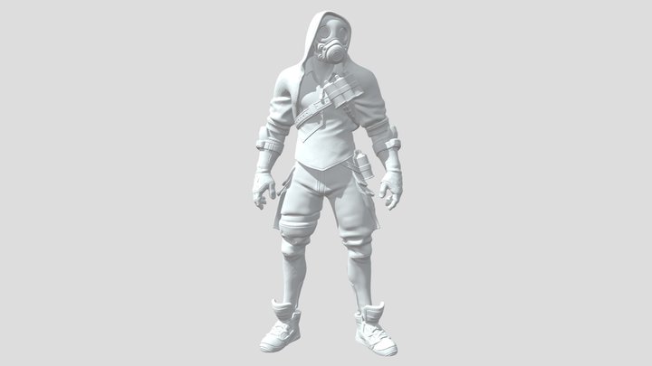 GRAFFITARO VENEFICO FORTNITE SKIN - BY HGXYZN – Kostenloses 3D-Modell STL