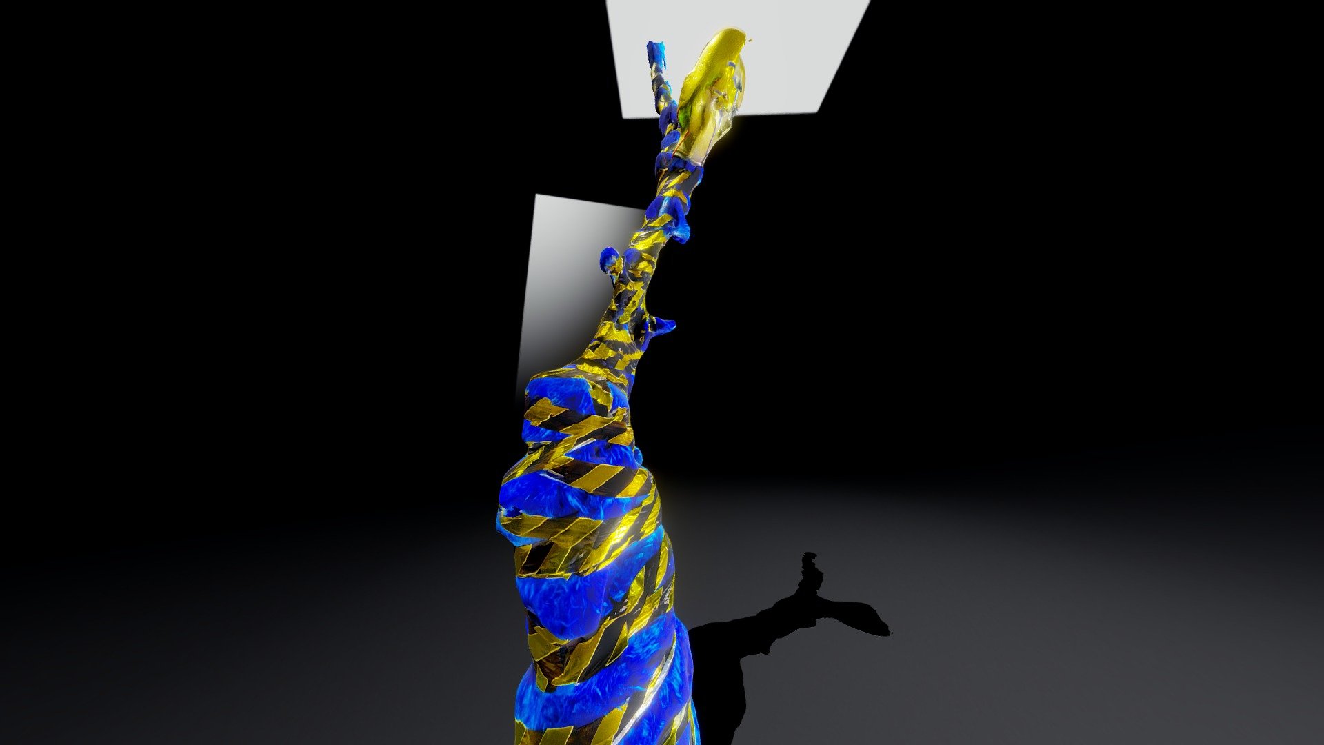 Statue of Science - XRAI Studio Basement