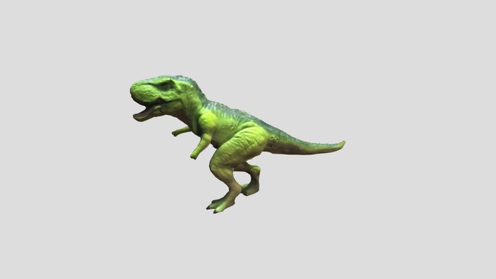 Childrens Dinosaur Toy Rough Scan 3D Model