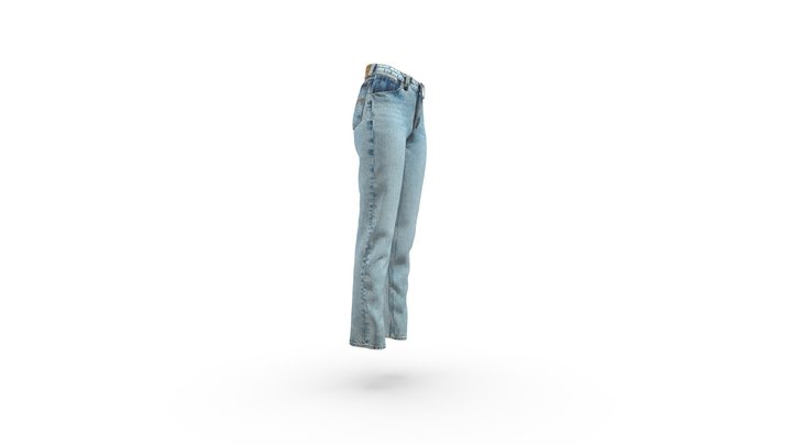 Oxygen Jeans 3D Model
