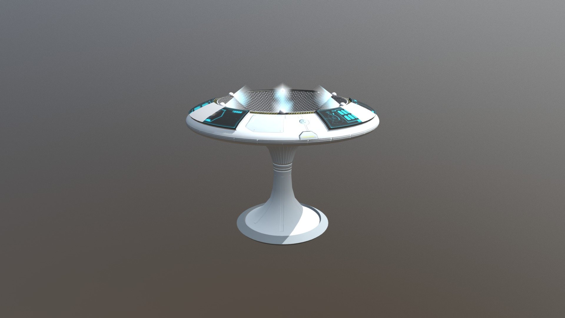 Hologram Desk - 3D model by thesissrl [f62f5c9] - Sketchfab