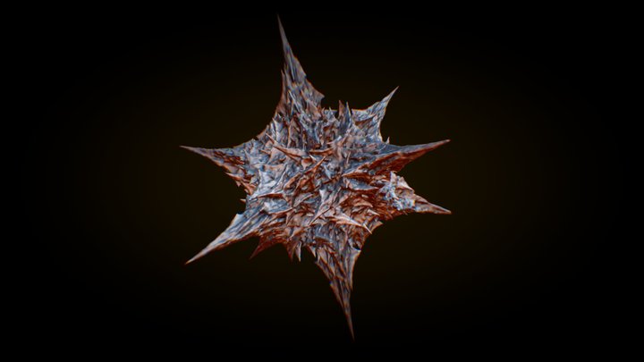 Fractal Star 3D Model