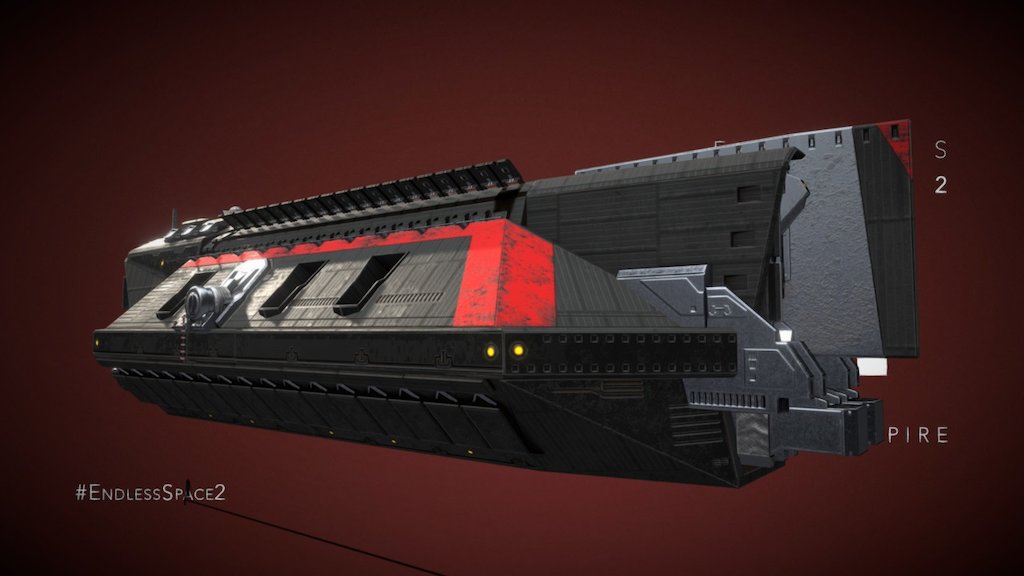 Endless Space 2 - United Empire - Destroyer - 3D model by Amplitude ...