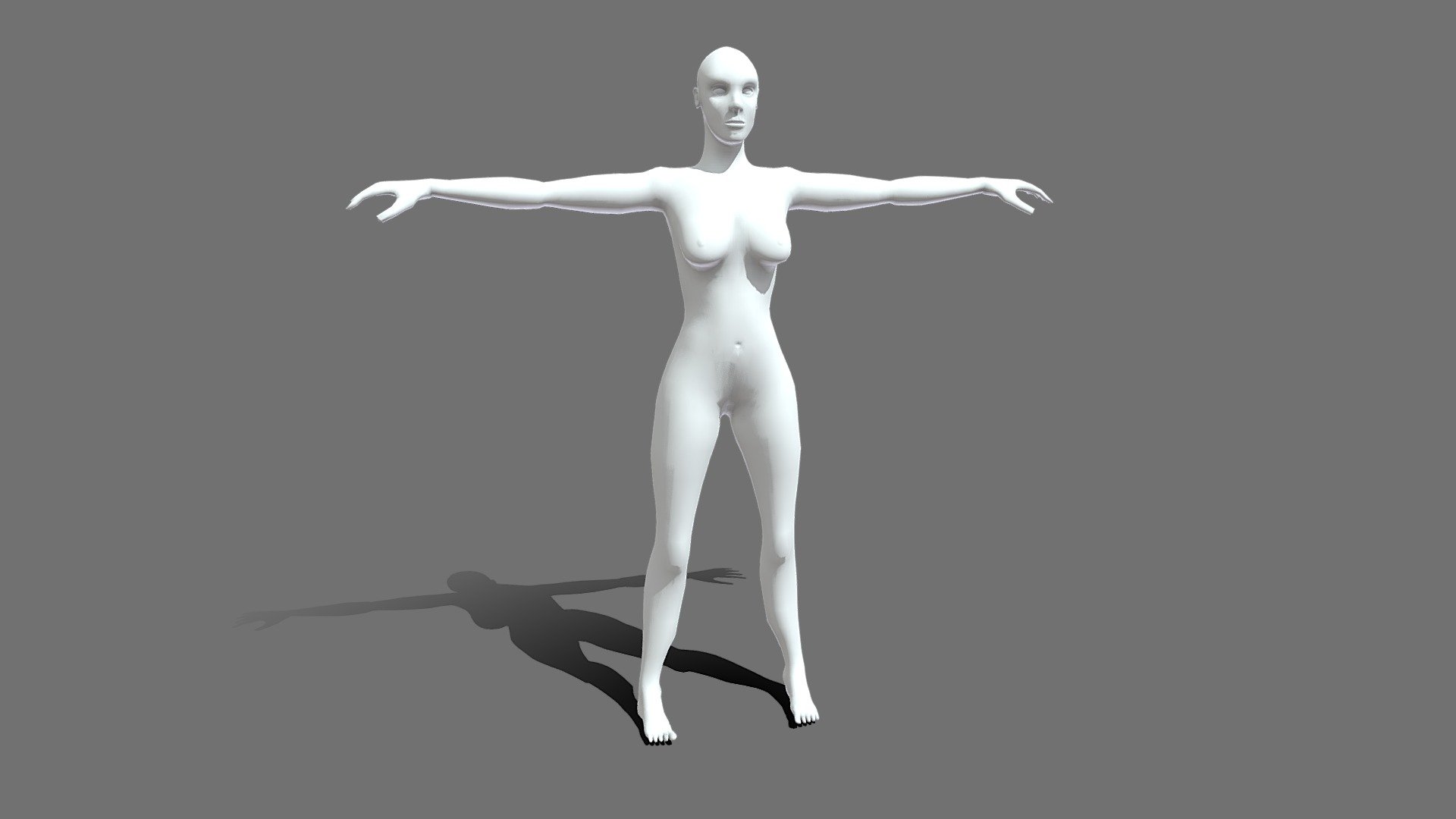 Free Female Low Poly Body - Download Free 3D model by Deanvu [f630a1c ...