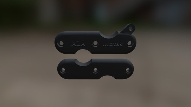 Scyzoryk Z Personalizacja Aza 3D Model
