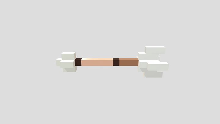 Minecraft Arrow by xppe 3D Model