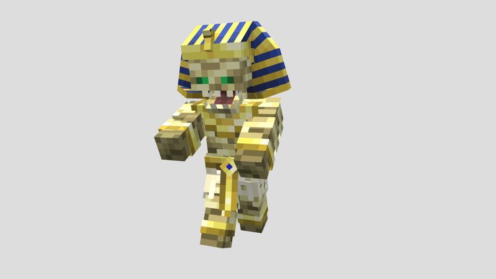 Pharaoh Mummy 3D Model
