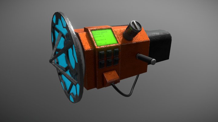 Stasis Field Generator 3D Model