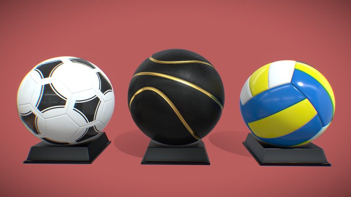 Balls 3D Model