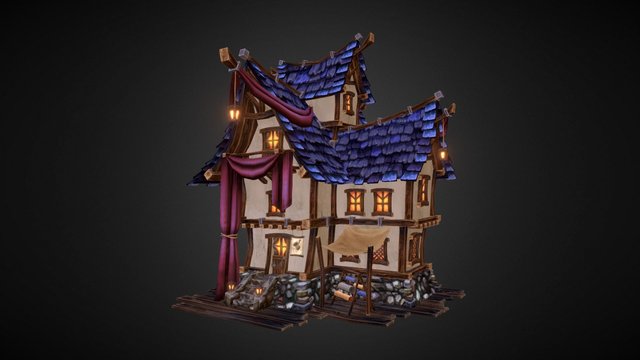 Tailor's House 3D Model