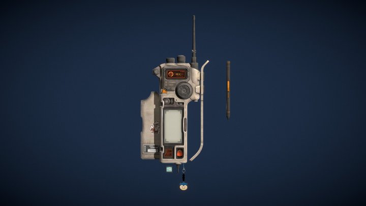 Advanced Radio Device KDM-087 RD 3D Model
