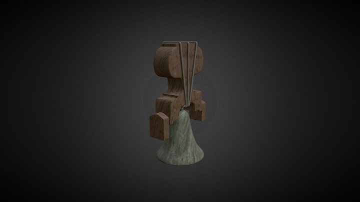 Bloque VI arcivo 6 Campana Baked 3D Model