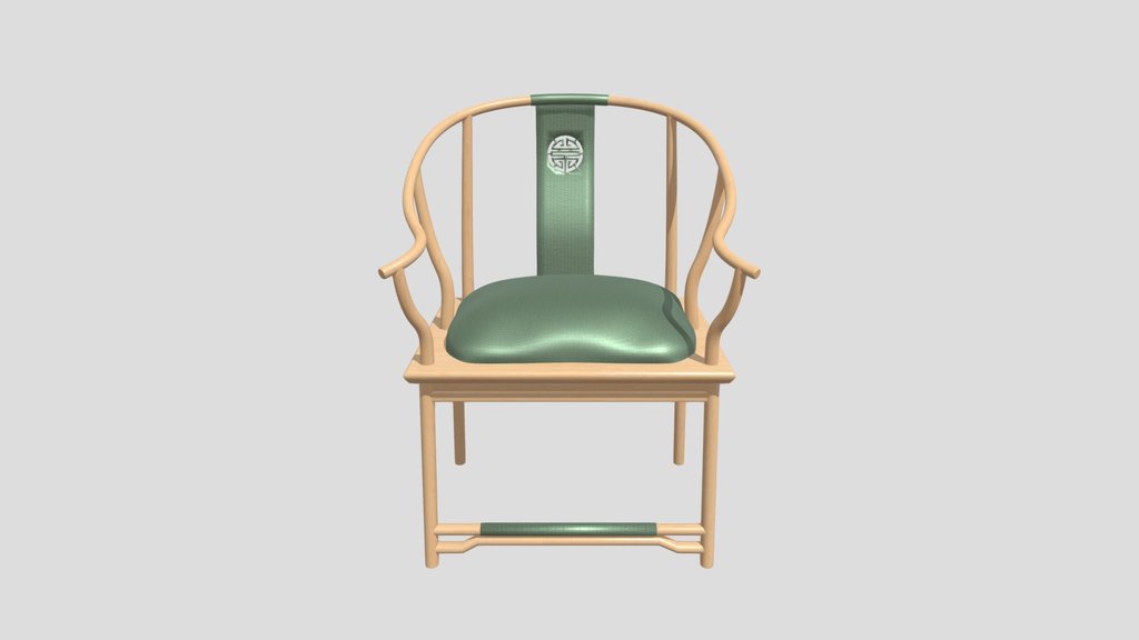 Indochine Upholstered Arm Chair