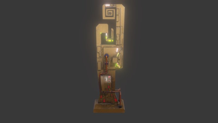Aztech 3D Model