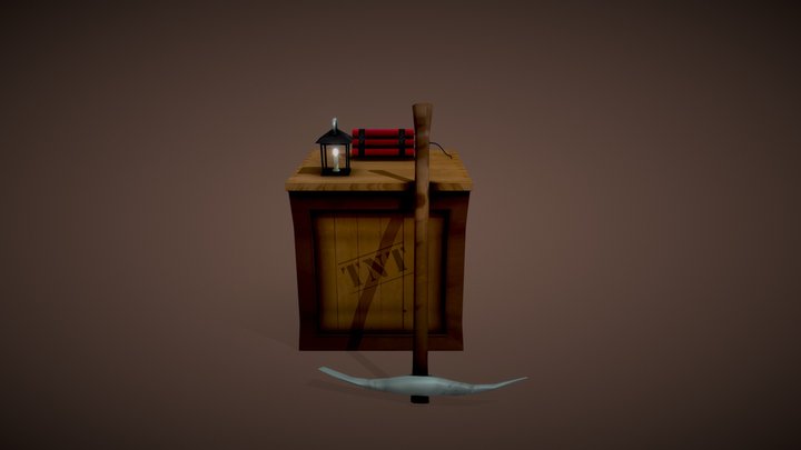 Mine Items 3D Model