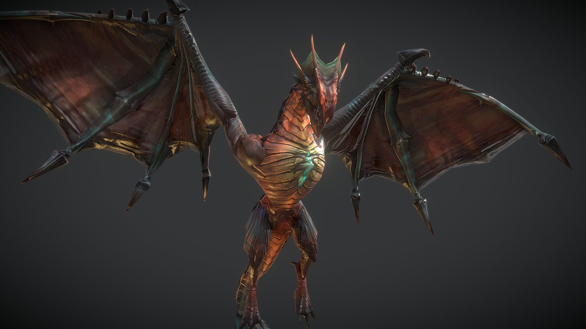 Rust Dragon