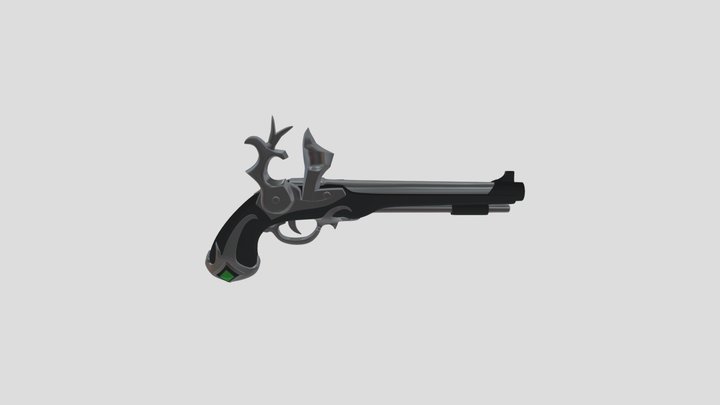 Ebon Flintlock 3D Model