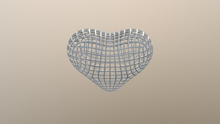 Heart Mesh 001 3D Model