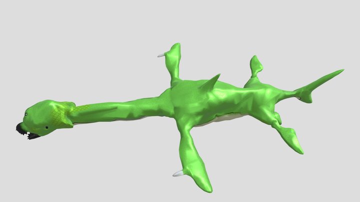 Slender Nessie 3D Model