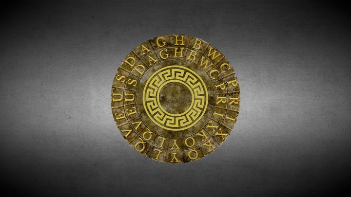 Ancient medal 3D Model