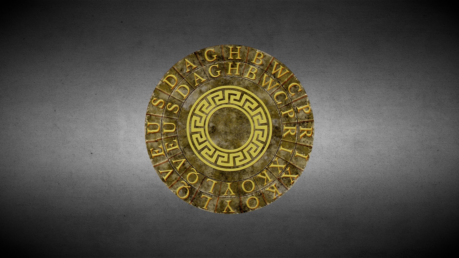 Ancient medal