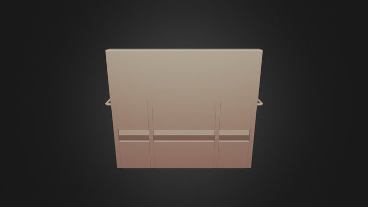 Outdoor Counter 3D Model