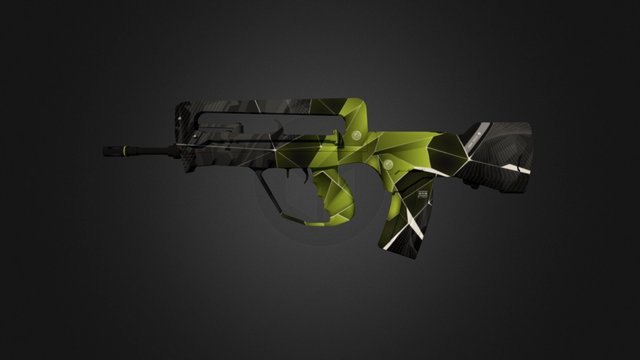 Famas - Radar series ( Version 2.0 ) 3D Model