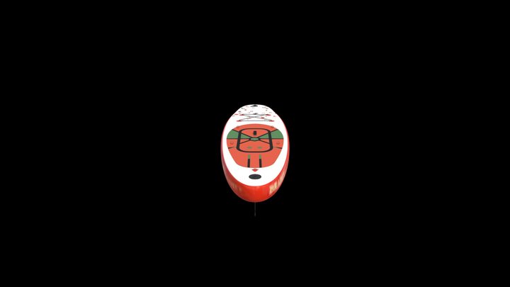 Bradex SUP Geosurf 10’8 3D Model