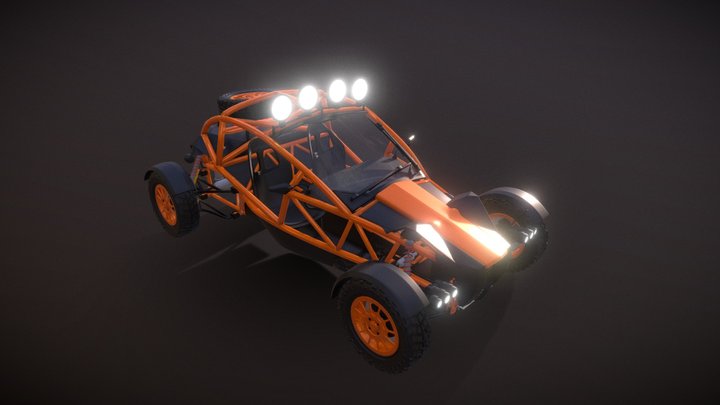 Ariel Nomad || Dune Buggy 3D Model