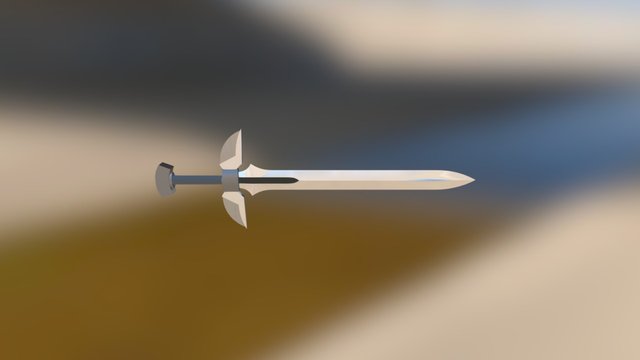 Erza's Standard Sword 3D Model